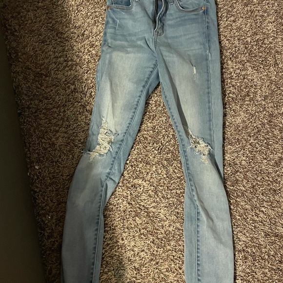 Aeropostale super high rise jeans waist 26 - Picture 3 of 4